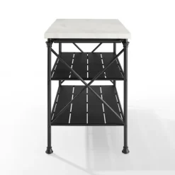 Faux Marble Top 3-Tier Melody Kitchen Island-Kirkland's Home Online