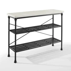 Faux Marble Top 3-Tier Melody Console Table-Kirkland's Home Cheap