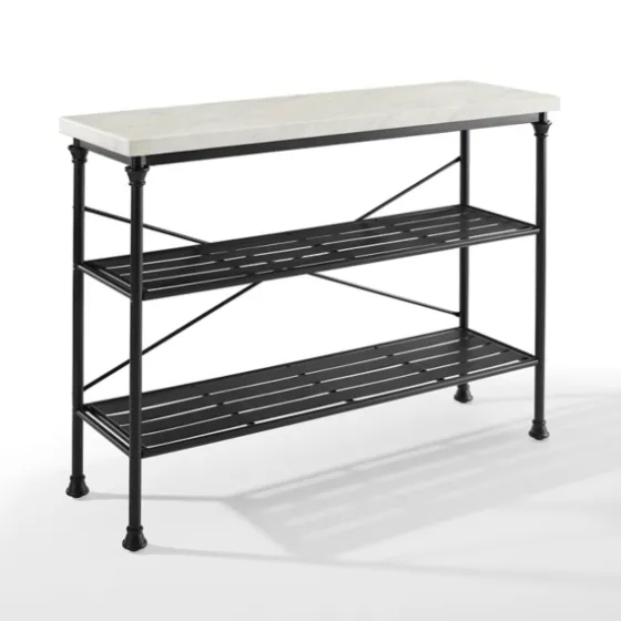 Faux Marble Top 3-Tier Melody Console Table-Kirkland's Home Cheap