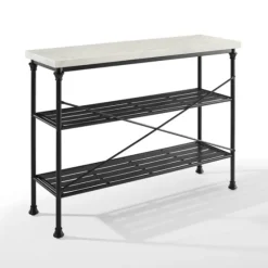 Faux Marble Top 3-Tier Melody Console Table-Kirkland's Home Cheap