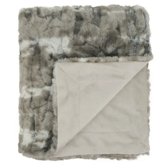 Faux Mink Fur Throw-Kirkland's Home Sale