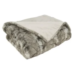 Faux Mink Fur Throw-Kirkland's Home Sale