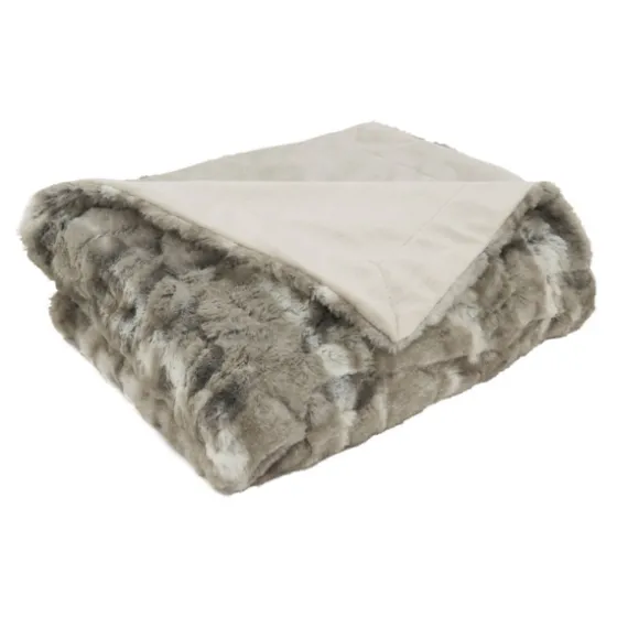 Faux Mink Fur Throw-Kirkland's Home Sale