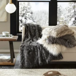 Faux Mink Fur Throw-Kirkland's Home Cheap