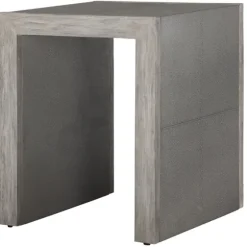 Faux Shagreen Accent Table-Kirkland's Home Fashion