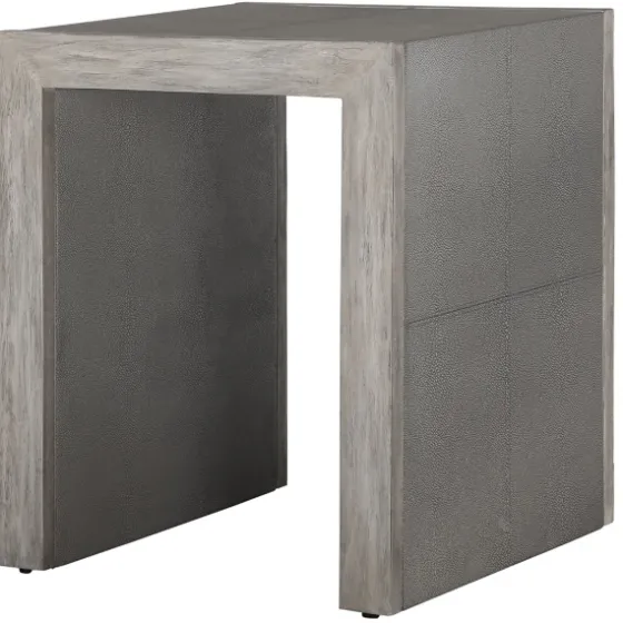 Faux Shagreen Accent Table-Kirkland's Home Fashion