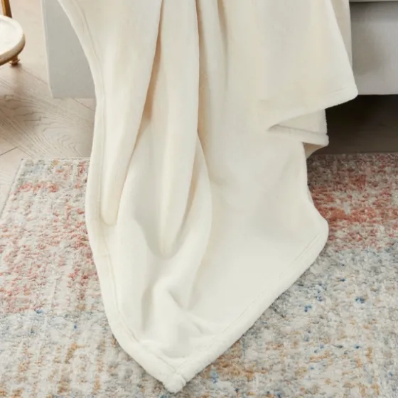 Faux Sheared Mink Throw-Kirkland's Home Best