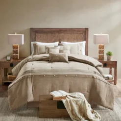Faux Suede 7-Pc. King Comforter Set-Kirkland's Home Sale