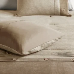 Faux Suede 7-Pc. King Comforter Set-Kirkland's Home Sale