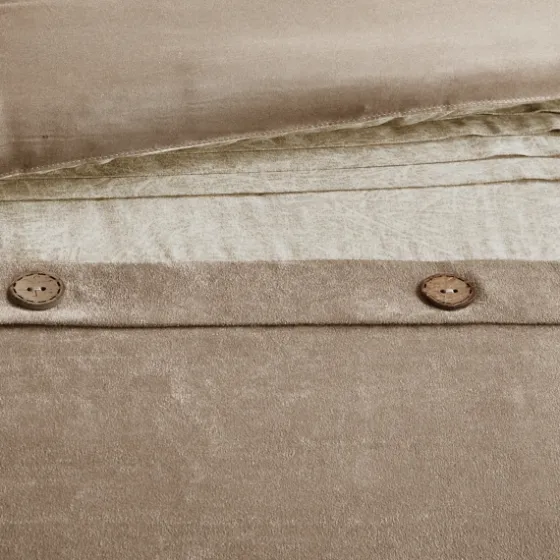 Faux Suede 7-Pc. King Comforter Set-Kirkland's Home Sale