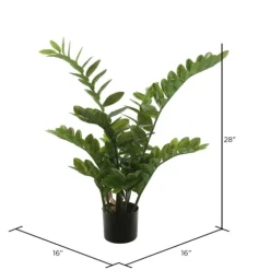 Faux Zamifolia Bush Potted Plant-Kirkland's Home New