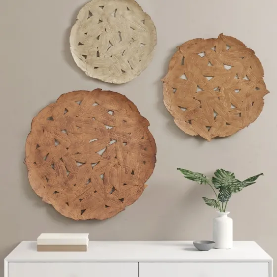 Feathers Collage 3-Pc. Wall Plaque Set-Kirkland's Home Best