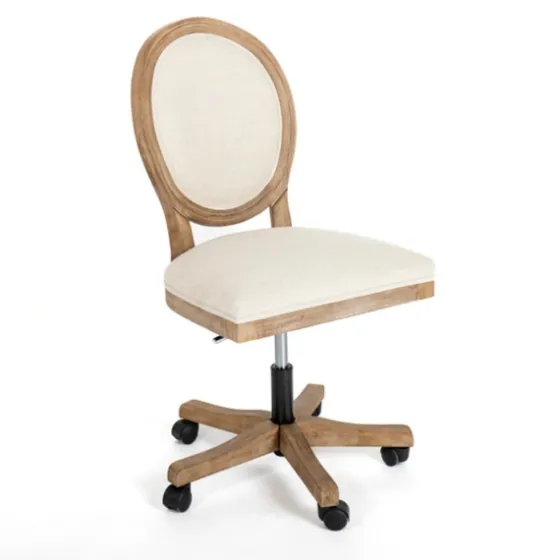 Felix Upholstered Swivel Office Chair-Kirkland's Home Flash Sale
