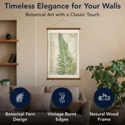 Fern Leaf Scroll Tapestry-Kirkland's Home Discount