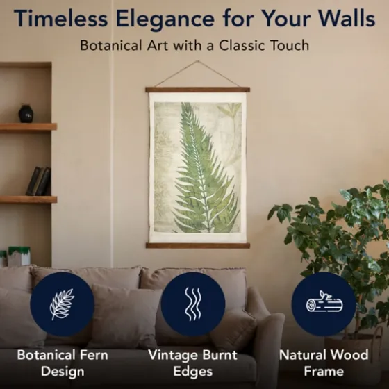 Fern Leaf Scroll Tapestry-Kirkland's Home Discount