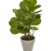 Fiddle Leaf Plant Arrangement, 22 In.-Kirkland's Home Outlet