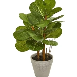 Fiddle Leaf Plant Arrangement, 22 In.-Kirkland's Home Outlet
