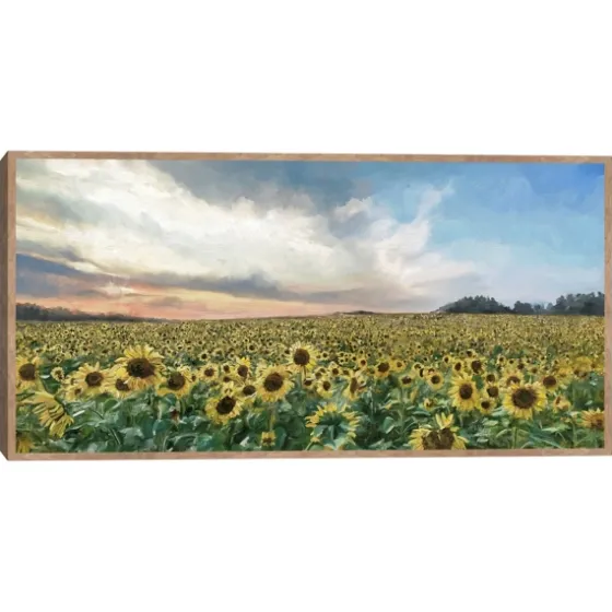 Field Of Gold Framed Canvas Art Print-Kirkland's Home Fashion
