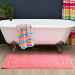 Fiesta Plush Reversible Cotton Bath Mat, 45 In.-Kirkland's Home Cheap