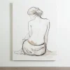 Figural Elegance Canvas Art Print-Kirkland's Home Clearance