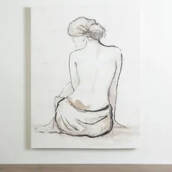 Figural Elegance Canvas Art Print-Kirkland's Home Clearance