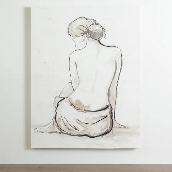 Figural Elegance Canvas Art Print-Kirkland's Home Clearance