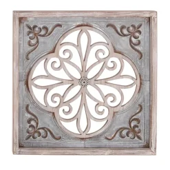 Finish Wood And Metal Wall Plaque-Kirkland's Home Best