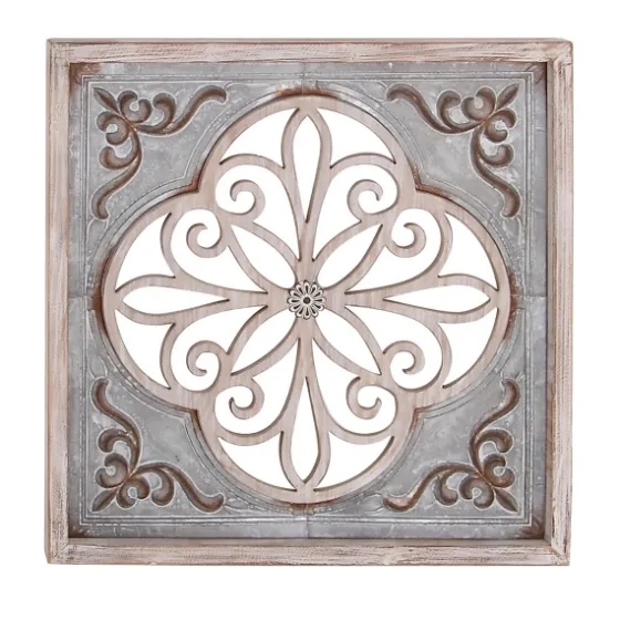 Finish Wood And Metal Wall Plaque-Kirkland's Home Best