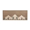 Fir Wood Abstract Mountain Range Plaque-Kirkland's Home Store