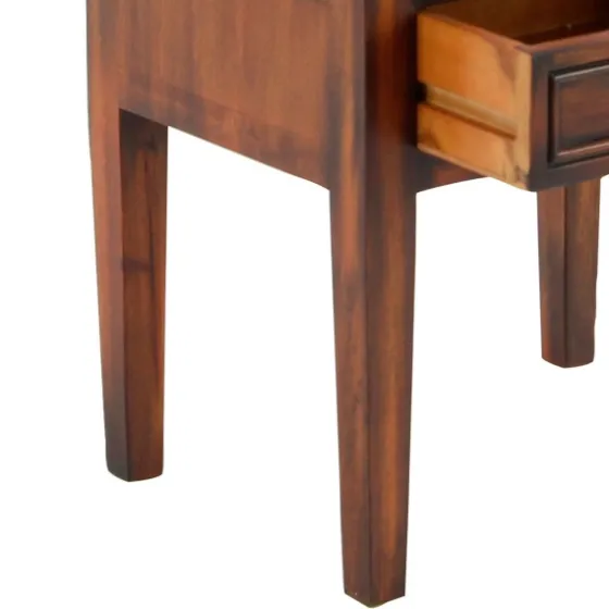 Fir Wood Tiered Side Table-Kirkland's Home Store