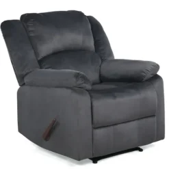 Flannel Overstuffed Pull Recliner-Kirkland's Home Outlet