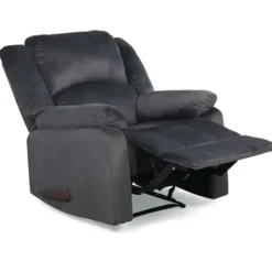 Flannel Overstuffed Pull Recliner-Kirkland's Home Outlet