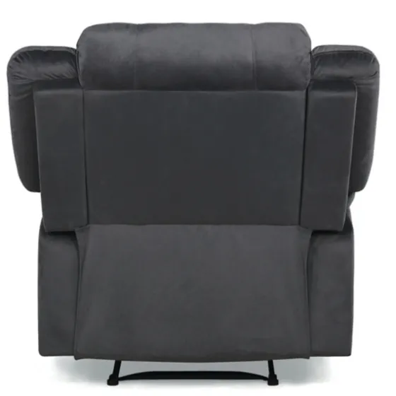 Flannel Overstuffed Pull Recliner-Kirkland's Home Outlet