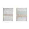 Flatland Glitter Canvas Art Prints, Set Of 2-Kirkland's Home Sale