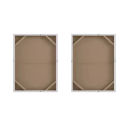 Flatland Glitter Canvas Art Prints, Set Of 2-Kirkland's Home Sale