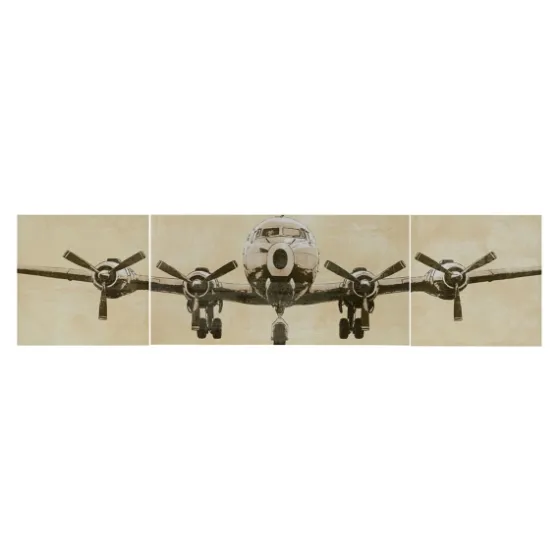 Flight Design Canvas Art Prints, Set Of 3-Kirkland's Home New