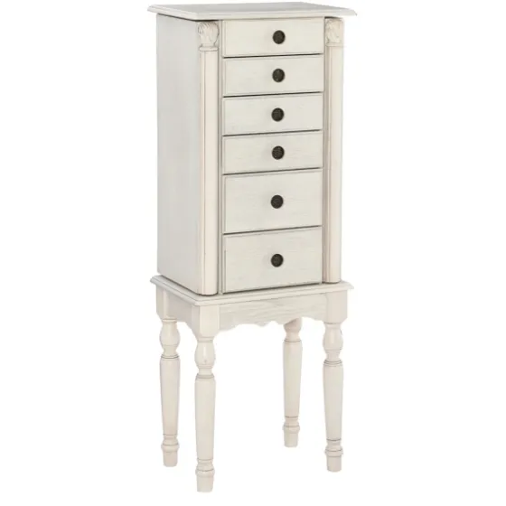 Flip Top 5-Drawer Wood Armoire-Kirkland's Home Outlet