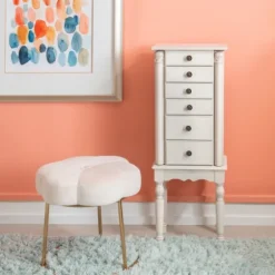 Flip Top 5-Drawer Wood Armoire-Kirkland's Home Outlet
