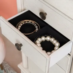 Flip Top 5-Drawer Wood Armoire-Kirkland's Home Outlet