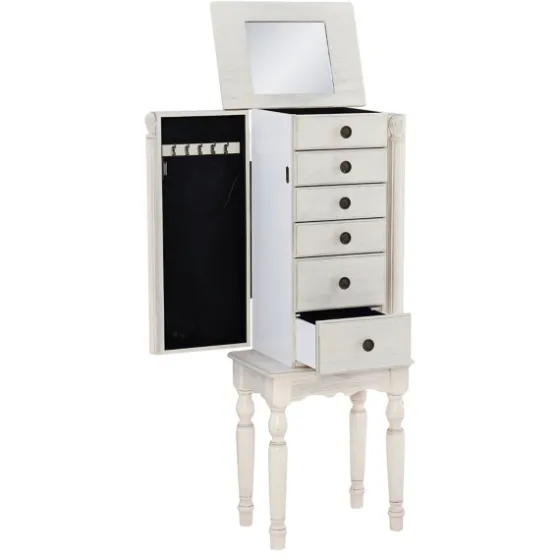 Flip Top 5-Drawer Wood Armoire-Kirkland's Home Outlet