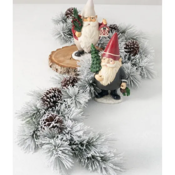 Flocked Pine And Pine Cone Garland-Kirkland's Home Best Sale