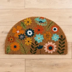Floral Arch Coir Doormat-Kirkland's Home Cheap