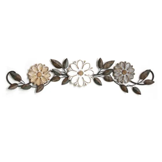 Floral Arch Over-The-Door Metal Wall Plaque-Kirkland's Home Clearance