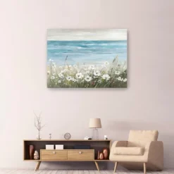 Floral Beach Giclee Canvas Art Print, 48X36 In.-Kirkland's Home Cheap