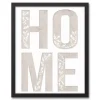 Floral Home Black Framed Canvas Art Print-Kirkland's Home Hot