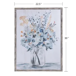 Floral In A Jar Ii Framed Wall Art Print-Kirkland's Home Discount