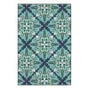 Floral Medallion Jenn Outdoor Rug, 5X7-Kirkland's Home Discount