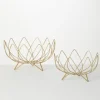 Floral Metal Wire Bowls, Set Of 2-Kirkland's Home New