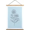 Floral Print Hanger Frame Wall Plaque-Kirkland's Home Fashion