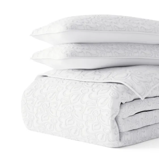 Floral Stitch 3-Pc. King Quilt Set-Kirkland's Home Best Sale